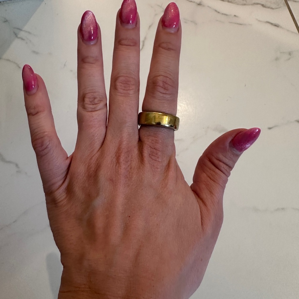 OURA Gen 3 Horizon Gold Band Ring
